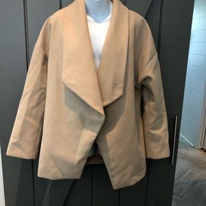 Camel pea coat